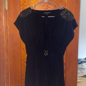 Urban behaviour studded shoulder dress